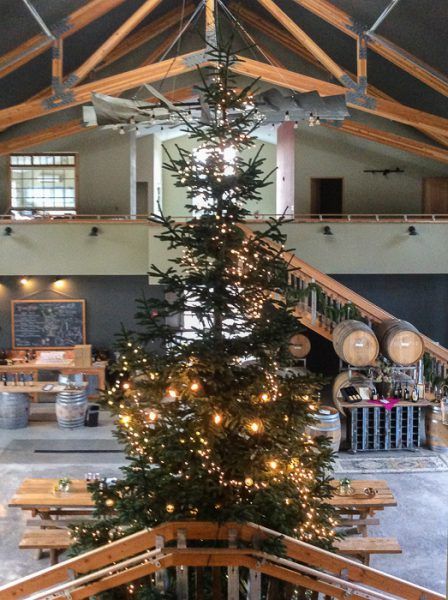 Decked halls for the 2017 Holiday Season at Lady Hill Winery