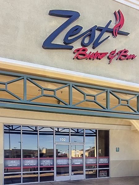 Zest Bistrot & Bar in Las Vegas, Nevada is now carrying Three Feathers wines.