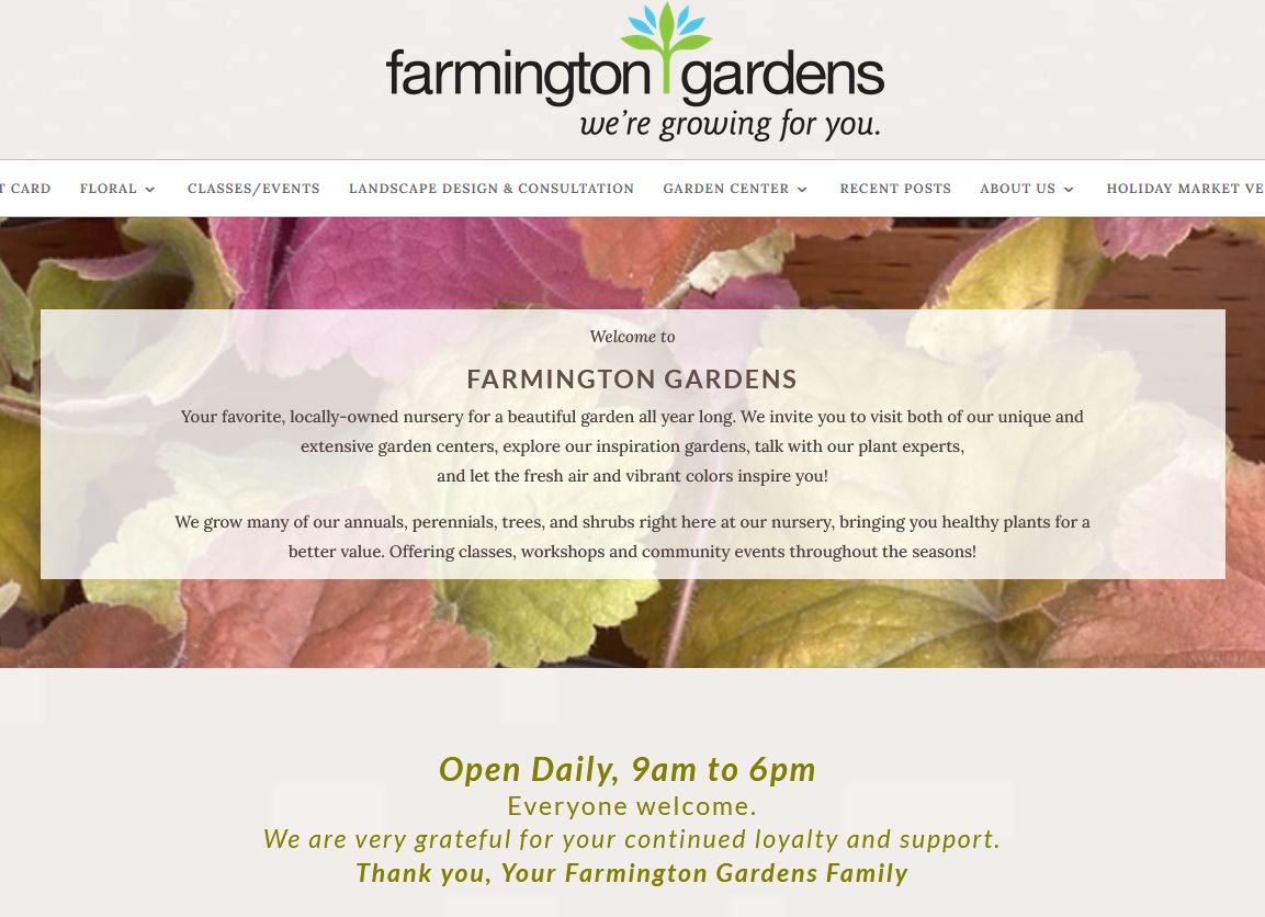 Three Feathers Wine Pour during Farmington Gardens Open House