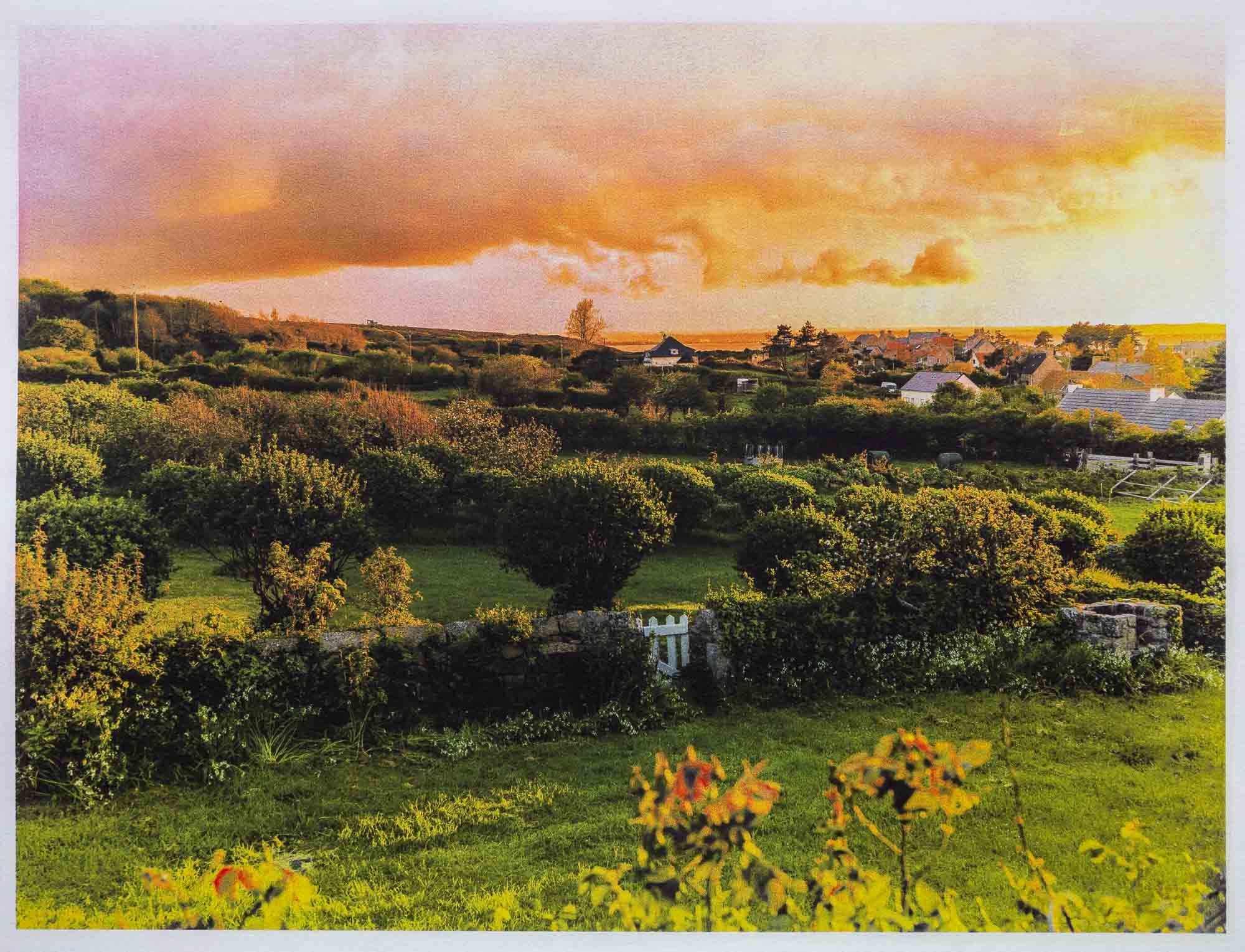 The Shire, Fermanville, Cotentin, 2020 - quad-chrome gum on Bergger COT 320 © Elise Prudhomme