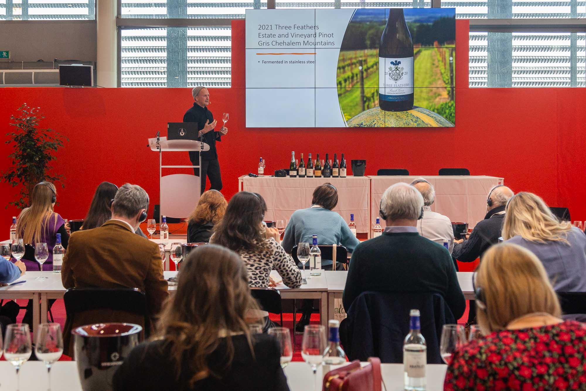 Our Pinot Gris was highlighted in a Master Class at the Expo.
